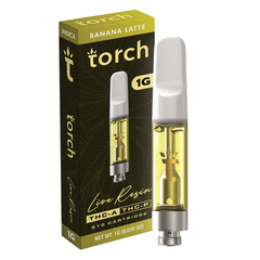 1G CART LIVE RESIN BANANA LATTE | INDICA | 1G