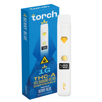 THC-A VVS DIAMOND BLEND DISPOSABLE BERRY BLUE | INDICA | 1G