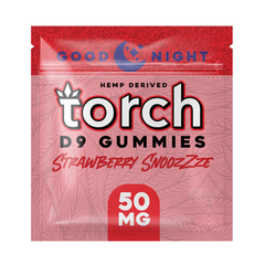 50MG D9 GUMMIES STRAWBERRY SNOOZZZE | INDICA | 50MG
