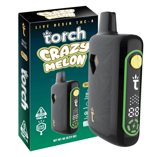 28% OFF CRAZY MELON | SATIVA | 6G LIVE RESIN THC-A PULSE