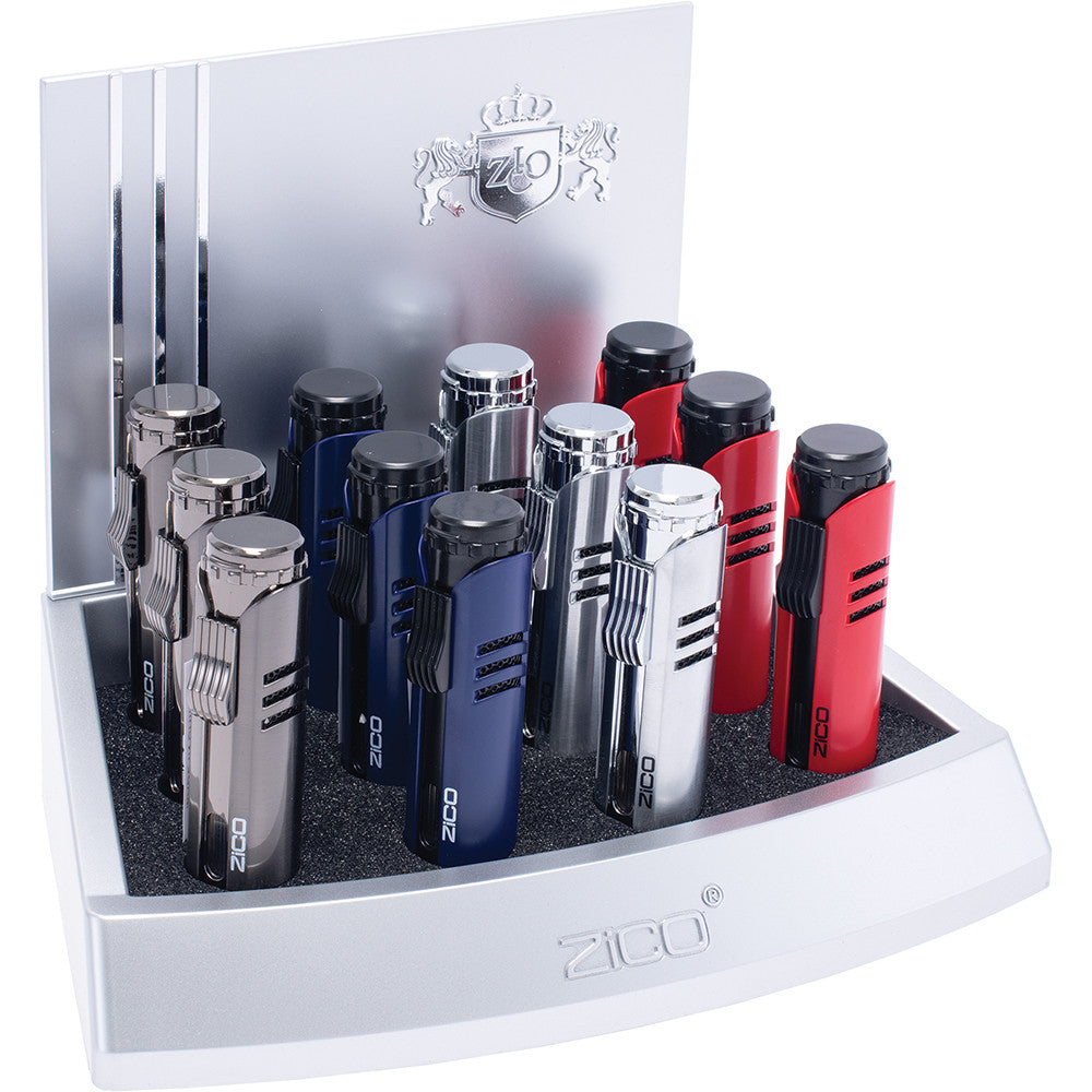 ZICO TWIN JET TORCH WITH PACKING TOOL - 12 COUNT