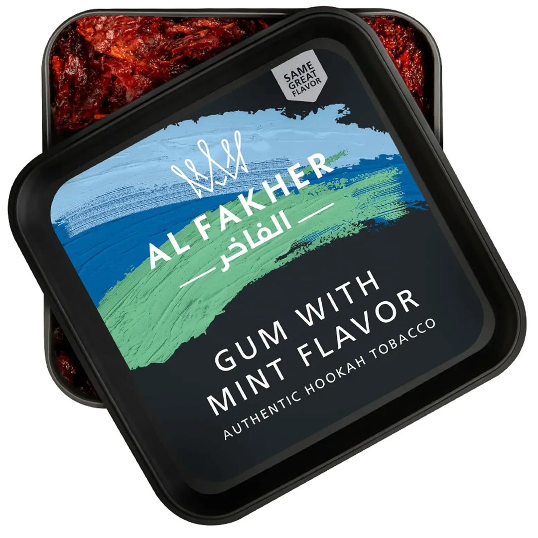 AL FAKHER GUM MINT SHISHA TOBACCO 250 GRAMS