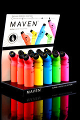 15 PC MAVEN ALPHA NEON TORCH LIGHTER DISPLAY -