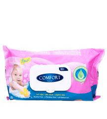 COMFORT BABY WIPES PINK