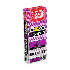 DOZO X TORCH THC-A + THC-P DISPOSABLE | 2.5G |  FADED PURPLE