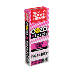 DOZO X TORCH THC-A + THC-P DISPOSABLE | 2.5G | RAINBOW GRAPES