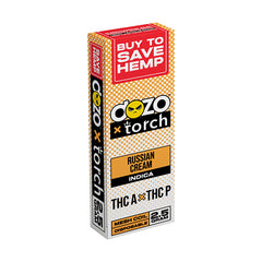 DOZO X TORCH THC-A + THC-P DISPOSABLE | 2.5G | RUSSIAN CREAM