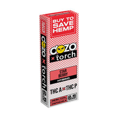 DOZO X TORCH THC-A + THC-P DISPOSABLE | 2.5G | STAR BERRY