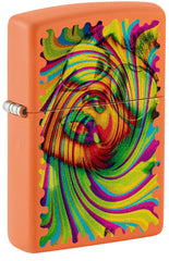ZIPPO - SUNGLASS WOMAN DESIGN ORANGE MATTE - SINGLE