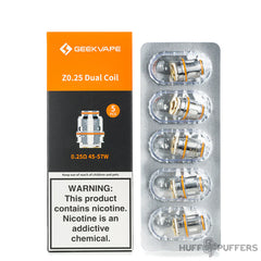 GEEKVAPE - Z 0.25 OHM DUAL COIL - 5 COUNT