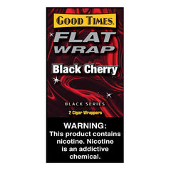 GOOD TIMES FLAT WRAPS GRAPE 25 PACKS OF 2 BLACK CHERRY