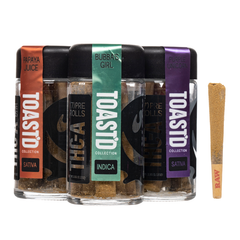 7 PRE-ROLLS PER JAR - 3.5 GRAMS NET - THC-P CAVIAR