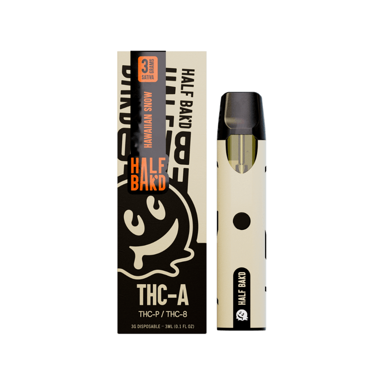 HALF BAK'D 3 GRAM DISPOSABLE HAWAII SNOW