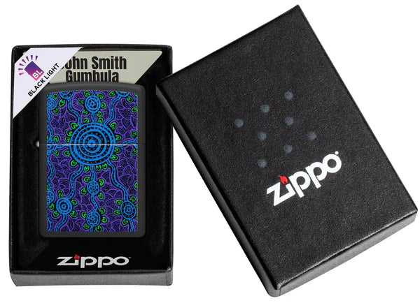 ZIPPO - 2024 JOHN SMITH GUMBULA, BLACK MATTE - SINGLE