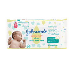 JOHNSON'S BABY WIPES CTN TOUCH