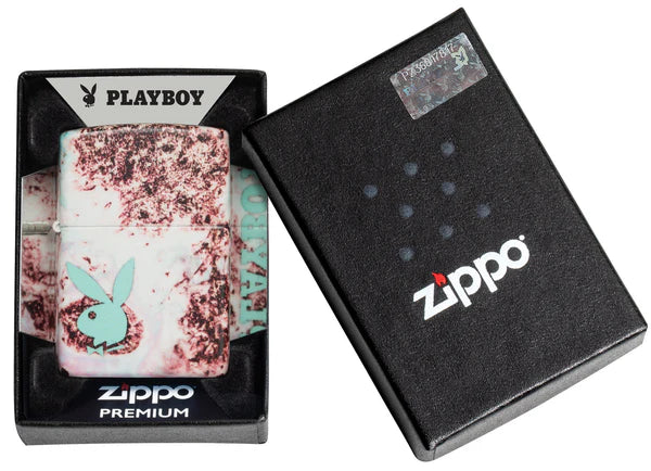 ZIPPO - PLAYBOY TEAL 540 COLOR DESIGN - SINGLE