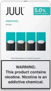 JUUL PODS MENTHOL 5%- 4 PK