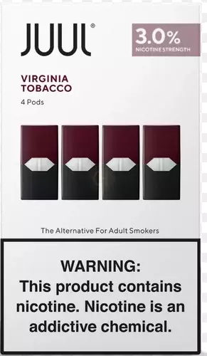 JUUL PODS VIRGINIA TB 3% -4 PK