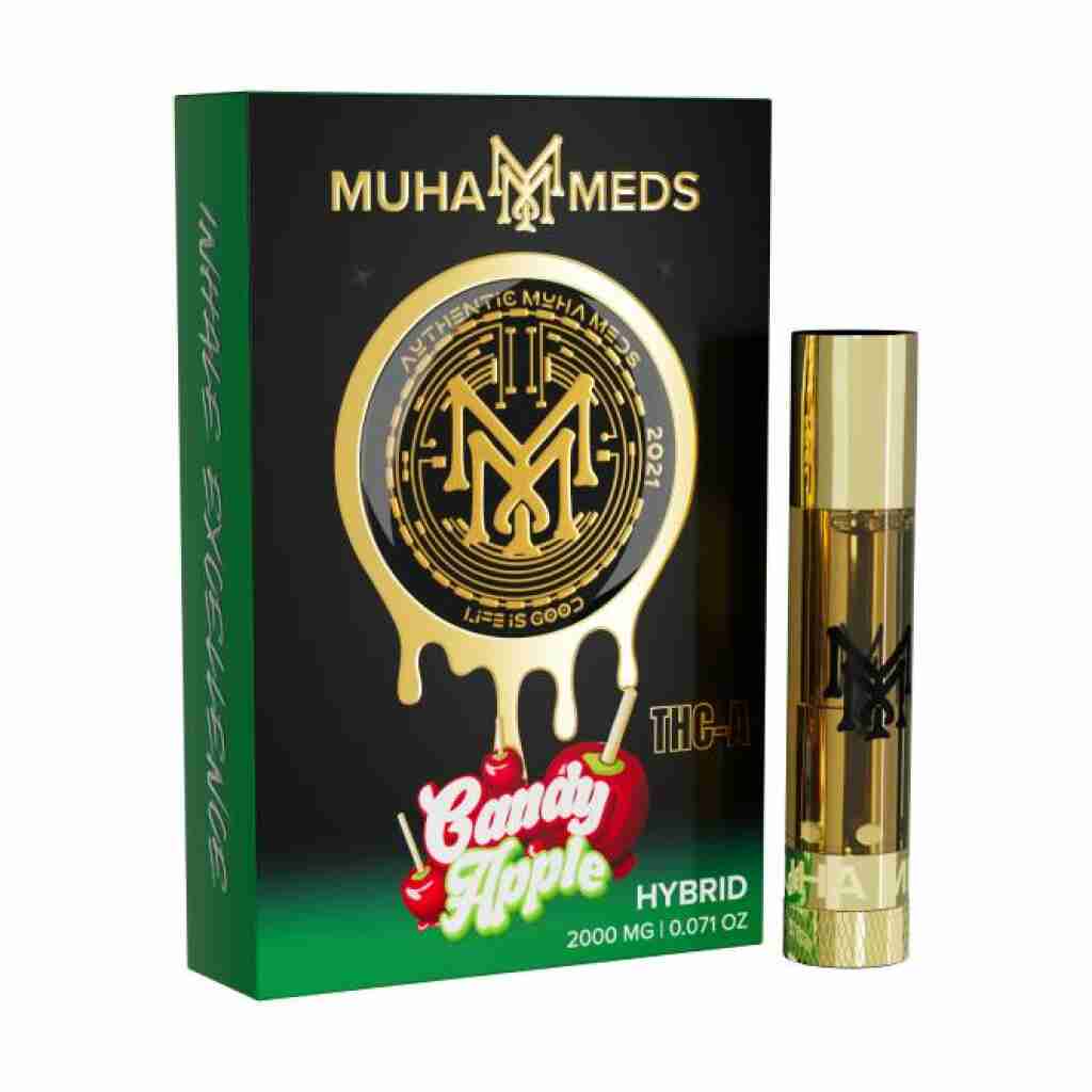 CANDY APPLE MUHA MEDS THC-A CARTRIDGE 2G