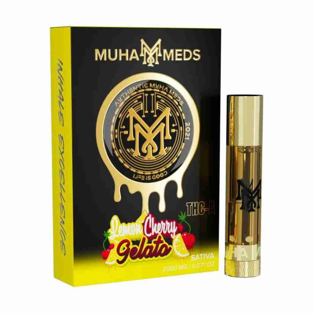 LEMON CHERRY GELATO MUHA MEDS THC-A CARTRIDGE 2G