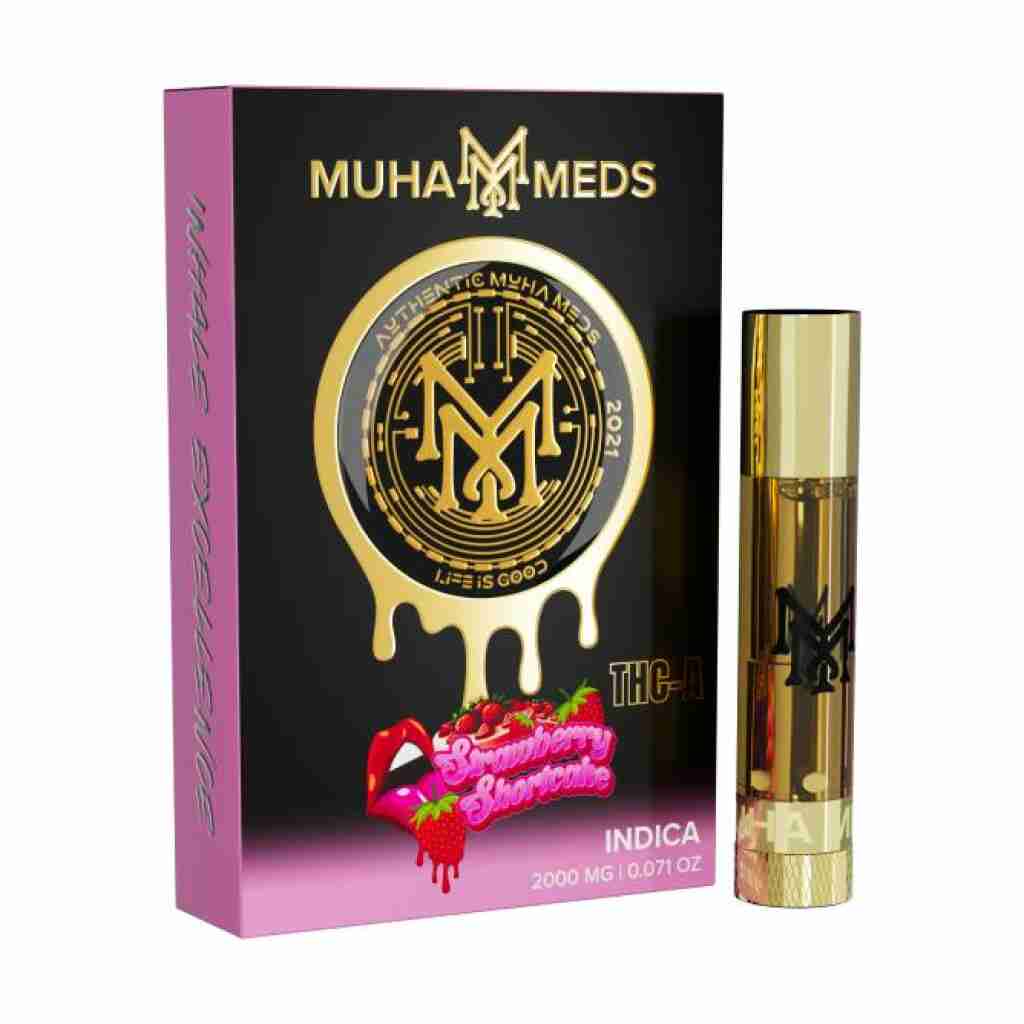 STRAWBERRY SHORTCAKE MUHA MEDS THC-A CARTRIDGE 2G