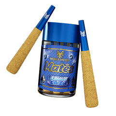 MUHAMEDS 3G INFUSED PREROLLS - BLUEBERRY ZAZA