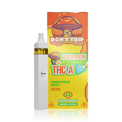 PREVIOUSNEXT   ZOOM             DOZO DONT TRIP MUSHROOM DISPOSABLE WITH THC-A - 2.5 | PINEAPPLE ENVY