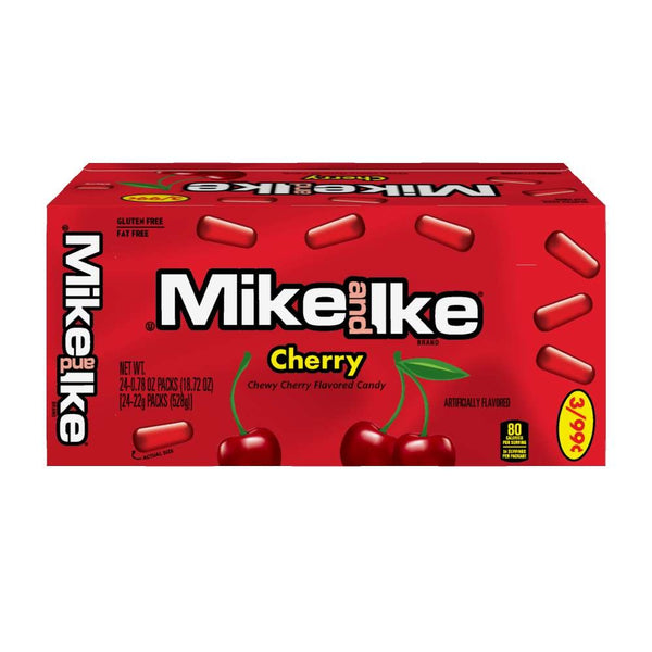 MIKE AND IKE CHERRY 0.78 OZ. BOX 1 CT/24 PK