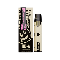 HALF BAK'D 3 GRAM DISPOSABLE STRAWBERRY MAMBA