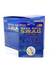 S.W.A.G. MEGA GOLD MALE ENHANCEMENT PILL - DISPLAY - 24CT  S.W.A.G. MEGA GOLD MALE ENHANCEMENT PILL - DISPLAY - 24CT