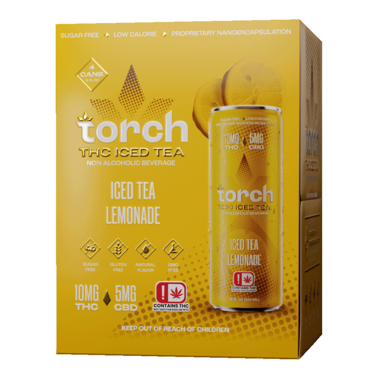 ICED TEA LEMONADE 10MG THC ICED TEA (4 PACK)