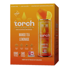 MANGO TEA LEMONADE 10MG THC ICED TEA (4 PACK)