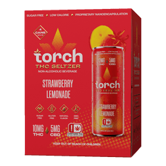 STRAWBERRY LEMONADE 10MG THC SELTZER (4 PACK)